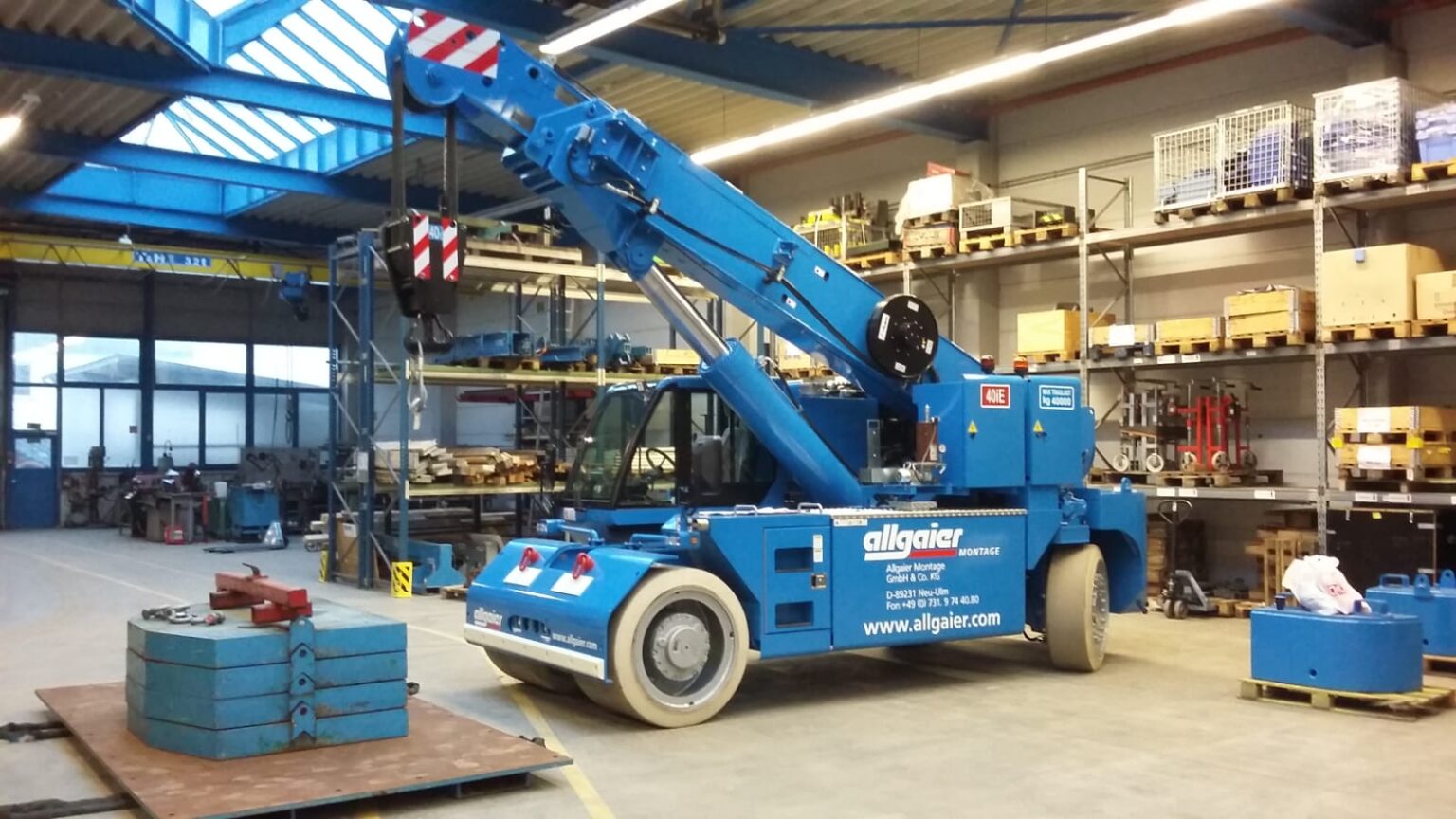 Ormig Pick & Carry Electric Crane Indoor 40iE Shree Balaji